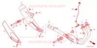 SILENCIEUX D'ECHAPPEMENT pour Honda XL 750 TRANSALP de 2024