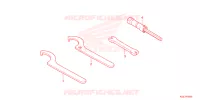 OUTIL pour Honda CRF 150 R BIG WHEELS de 2024