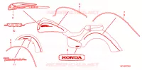 AUTOCOLLANTS pour Honda TALON 1000 R de 2023