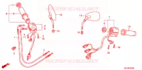 COMMODOS   POIGNEES   CABLES pour Honda TALON 1000 R de 2023