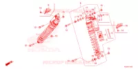 AMORTISSEUR AVANT pour Honda TALON 1000 R de 2023