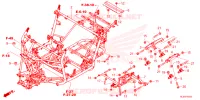 CADRE pour Honda TALON 1000 R de 2023