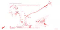 PEDALE   KICK pour Honda CRF 110 de 2024