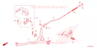 PEDALE   KICK pour Honda CRF 110 de 2024