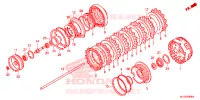 EMBRAYAGE pour Honda F6B 1800 GOLD WING de 2015
