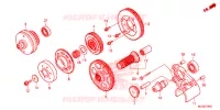 TRANSMISSION PRIMAIRE pour Honda F6B 1800 GOLD WING de 2015