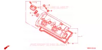 COUVRE CULASSE pour Honda CBR 600 F 34HP de 2001