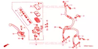 MAITRE CYLINDRE DE FREIN AVANT pour Honda CBR 600 F de 2001