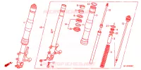 FOURCHE pour Honda CBR 600 RR de 2007