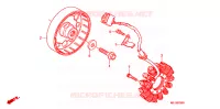 ALTERNATEUR pour Honda CBR 600 RR de 2007
