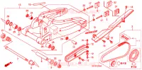 BRAS OSCILLANT pour Honda CBR 600 RR de 2007