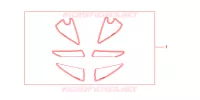 KIT DECO RACING pour Honda CBR 600 RR de 2007