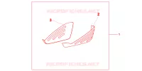 PROTECTIONS DE VALISES B pour Honda XL 1000 VARADERO ABS de 2010