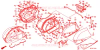 SACOCHE pour Honda GL 1800 GOLD WING ABS AIRBAG PRETO de 2014