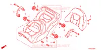 SELLE pour Honda GL 1800 GOLD WING ABS de 2016