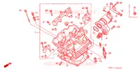 CULASSE pour Honda NX 250 AX1 de 1988