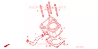 CYLINDRE pour Honda NX 250 AX1 de 1988