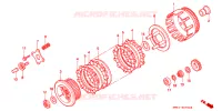 EMBRAYAGE pour Honda NX 250 AX1 de 1988