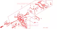 FEU ARRIERE pour Honda NX 250 AX1 de 1988