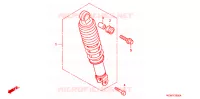 AMORTISSEUR ARRIERE pour Honda SPACY 125 de 1995