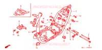 CADRE pour Honda 50 LIVE DIO ZX SPECIAL BAR de 2000