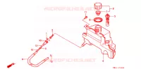 RESERVOIR D'HUILE pour Honda 50 LIVE DIO ZX SPECIAL BAR de 2000