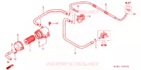 COMMANDE INJECTION D'AIR SOUPAPE   FILTRE A AIR pour Honda SPACY 125 de 2002