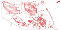 COMPTEUR DE VITESSE pour Honda SPACY 125 de 2002