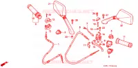 LEVIER DE GUIDON   CABLE   COMMODO pour Honda SPACY 125 de 2002