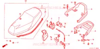 SELLE pour Honda SPACY 125 de 2002