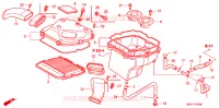 FILTRE A AIR pour Honda GL 1800 GOLD WING ABS de 2002