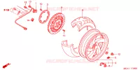 ROUE ARRIERE pour Honda GL 1800 GOLD WING ABS de 2002