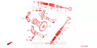 ARBRE A CAMES   SOUPAPE pour Honda SPACY 125 de 2003
