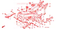 CADRE pour Honda GL 1800 GOLD WING ABS de 2003