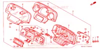COMPTEUR pour Honda GL 1800 GOLD WING ABS de 2003