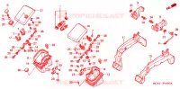 CONDUIT D'AIR pour Honda GL 1800 GOLD WING ABS de 2003
