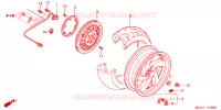 ROUE ARRIERE pour Honda GL 1800 GOLD WING ABS de 2003