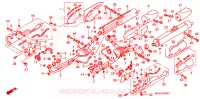 SILENCIEUX D'ECHAPPEMENT pour Honda GL 1800 GOLD WING ABS de 2003