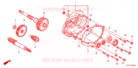 BOITE DE VITESSES pour Honda SH 125 S TOP CASE de 2008