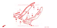 COUVERCLES LATERAUX pour Honda CBR 600 SMOKIN JOE de 1998