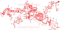FILTRE A AIR pour Honda VLX SHADOW 600 de 1988