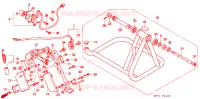 BEQUILLE pour Honda NR 750 de 1992