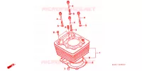 CYLINDRE pour Honda XR 250 R de 1997