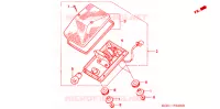 FEU ARRIERE pour Honda XR 250 R de 1997
