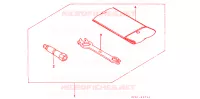 OUTIL pour Honda XR 250 R de 1997