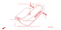 SELLE pour Honda XR 250 R de 1997