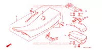 SELLE   OUTILS pour Honda XR 250 R de 1988