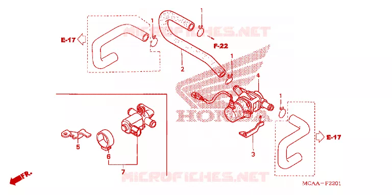 SOUPAPE D'ADMISSION Honda MOTO 1800 GOLD-WING 2007  GL18007