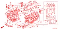 BLOC CYLINDRES pour Honda GL 1800 GOLD WING ABS de 2008