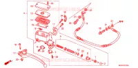 MAITRE CYLINDRE pour Honda GL 1800 GOLD WING ABS de 2008